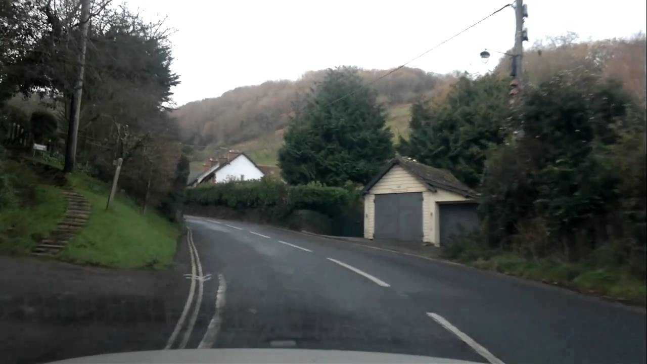Porlock Drive on A39 through town from East to West and Hill climb.