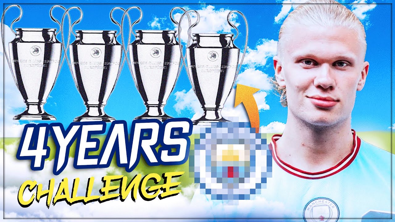 NUOVO RECORD DELLA SERIE!! 4 CHAMPIONS LEAGUE VINTE?? - 4 YEARS CHALLENGE
