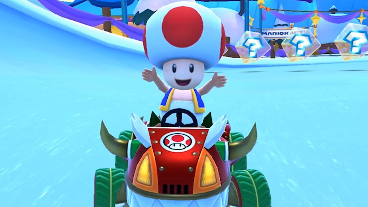 Mario Kart Tour - Ice Mario Cup (Snow Tour!)