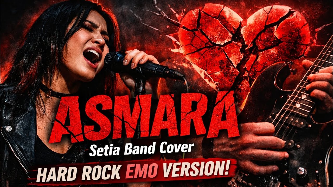 ASMARA – Setia Band | Hard Rock Emo Cover (Female Vocal) | Rock Galau Indonesia