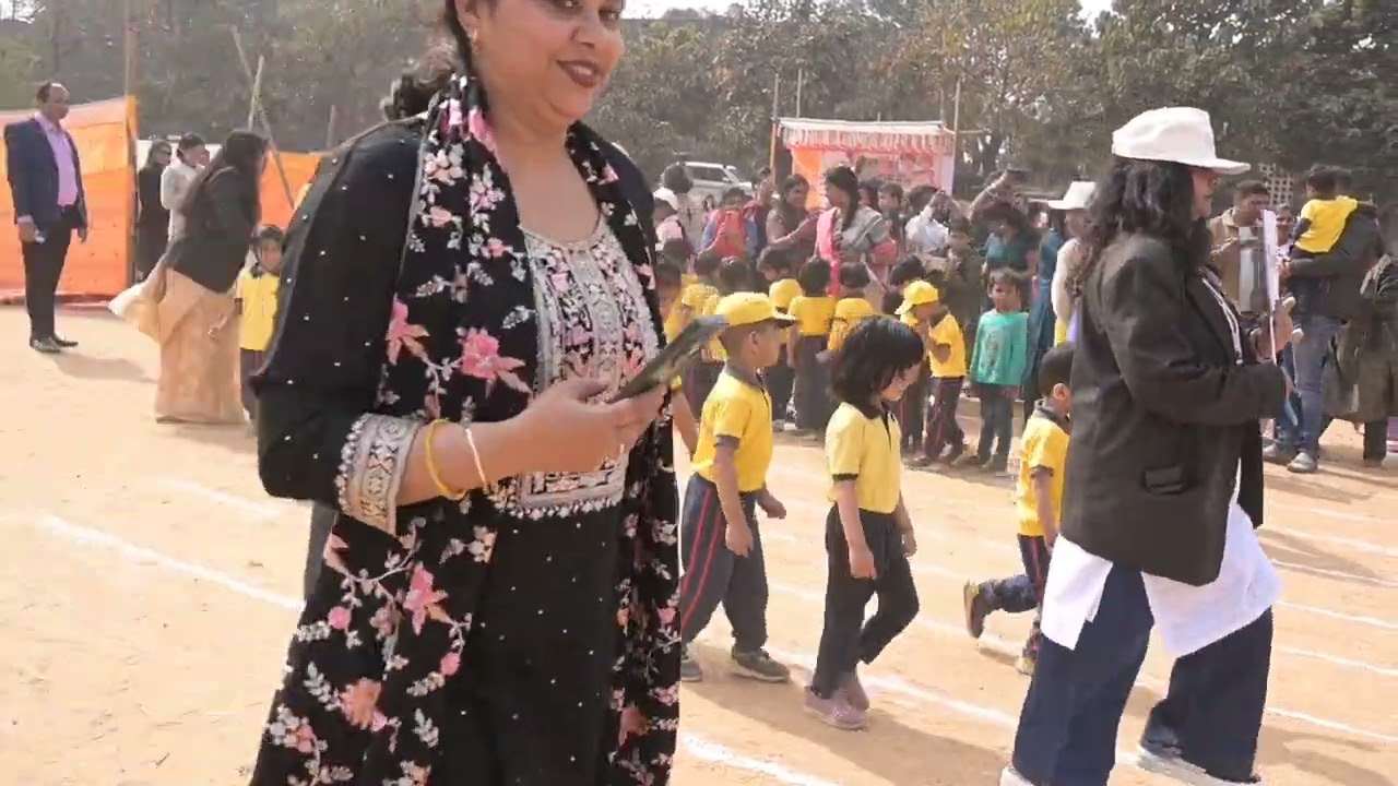Annual Sports Day 2026 of Kidzee Hinoo(March Past by our little kids)