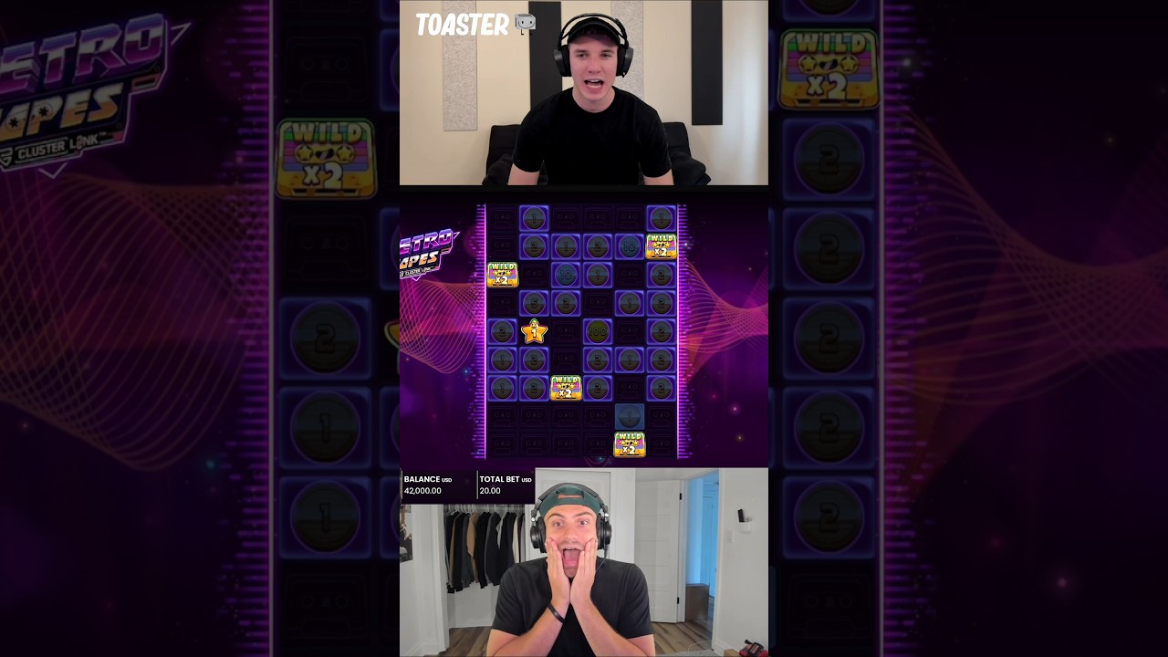 My Biggest Win In Slots 🎰😱💸 #stake #toaster #toasteroriginals
