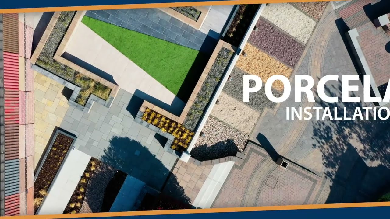 Porcelain Paving Installation