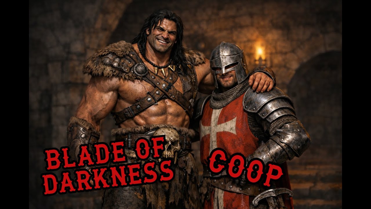 Blade of Darkness Coop Варвар и Рыцарь #2