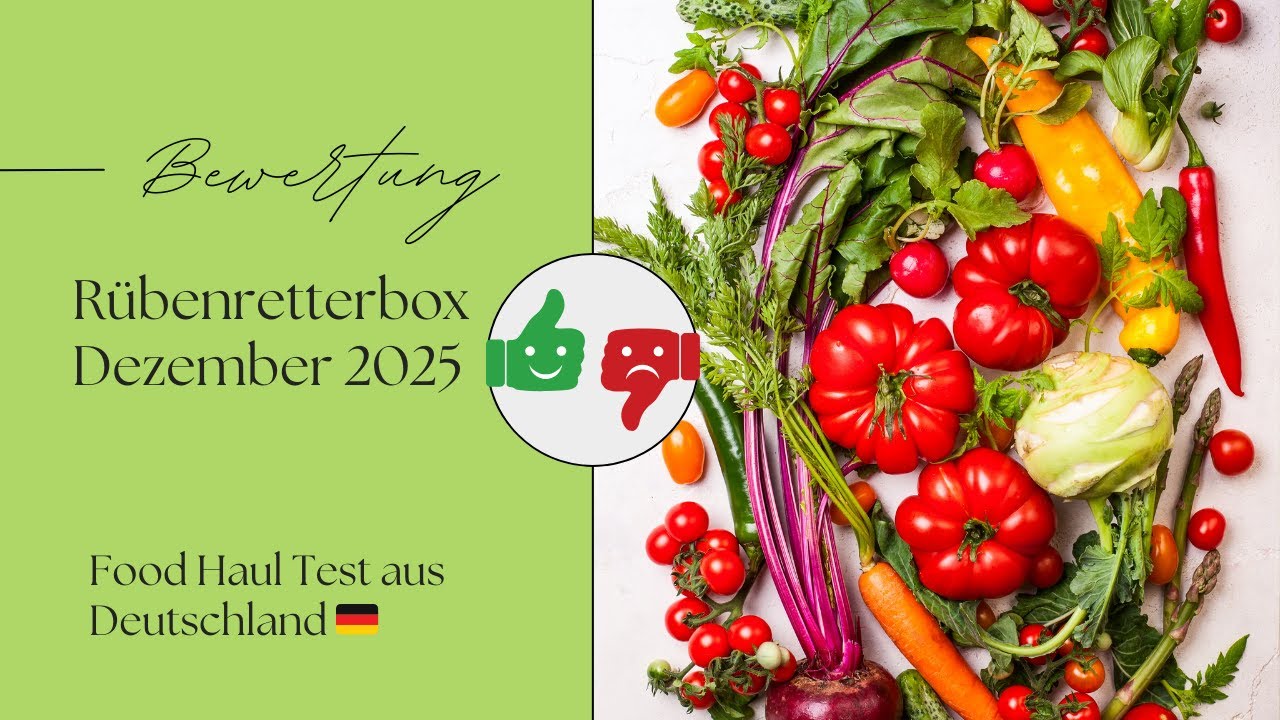 📦 Rübenretterbox Dezember 2025 ❌ Nicht wie erwartet – Unboxing & Mein Eindruck