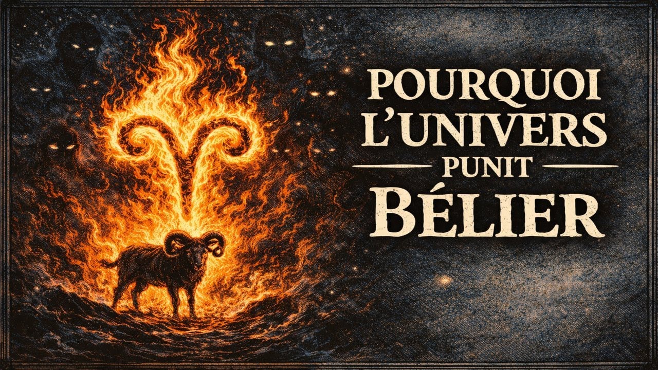 POURQUOI L’UNIVERS PUNIT BÉLIER♈ | La leçon cosmique du feu