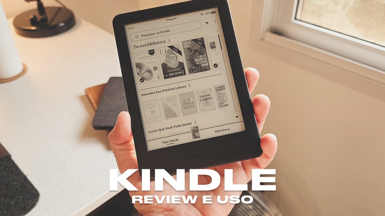 Review Kindle 10a Geração - Análise completa