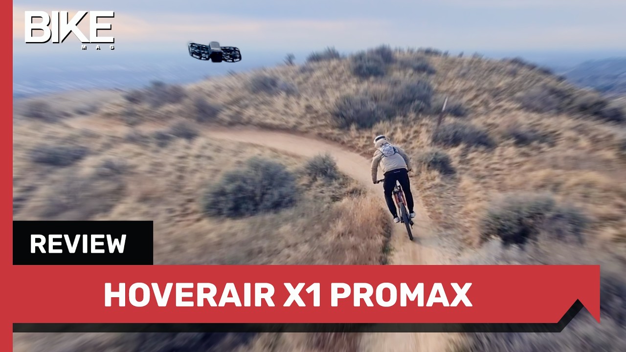 Лучший дрон для велоспорта? Честный обзор HOVERAir X1 PROMAX