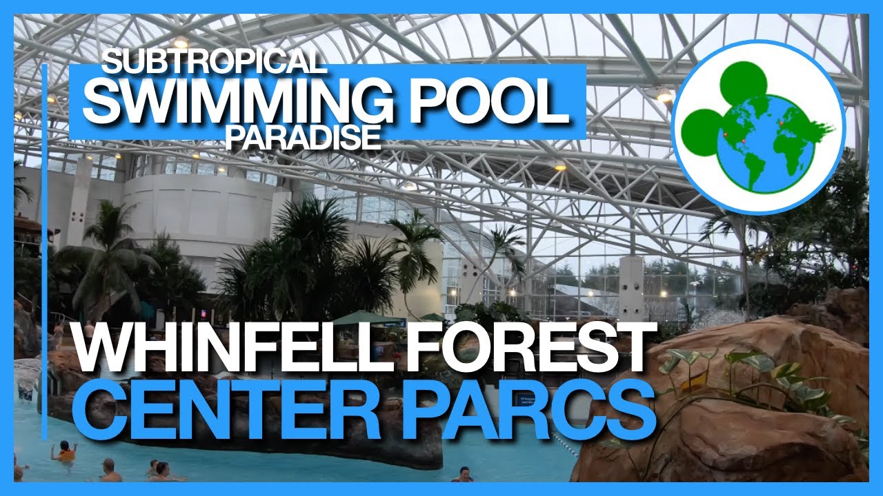 Subtropical Swimming Pool Paradise at Center Parcs Whinfell Forest
