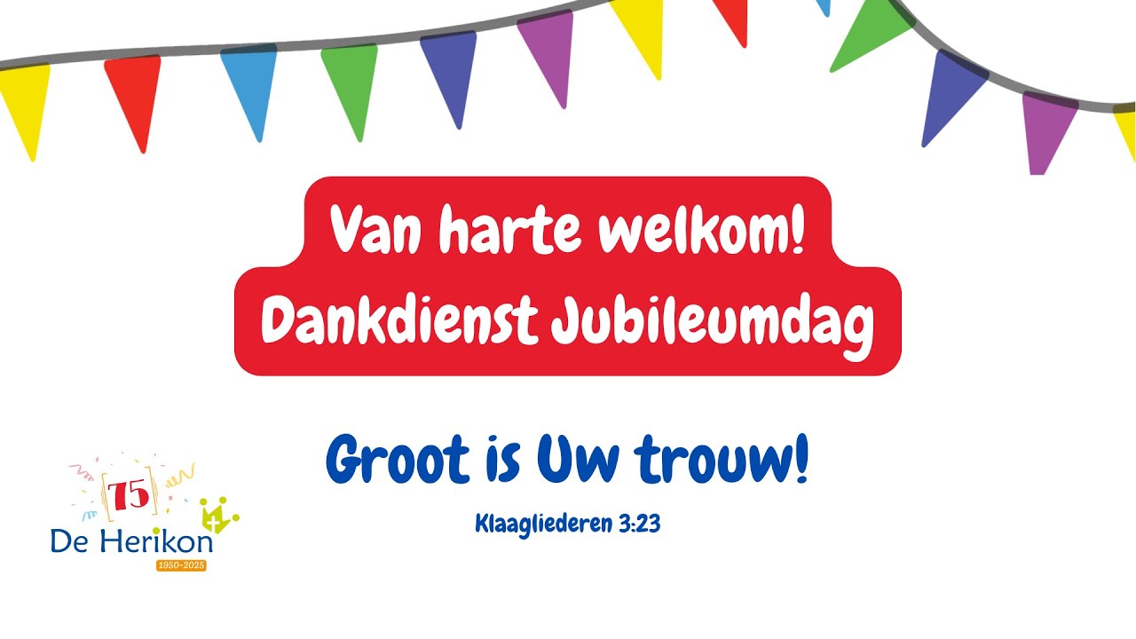 De Herikon - BCM The Netherlands - De Herikon Jubileumdag 75 jaar (1950-2025) - zaterdag 24 mei 2025