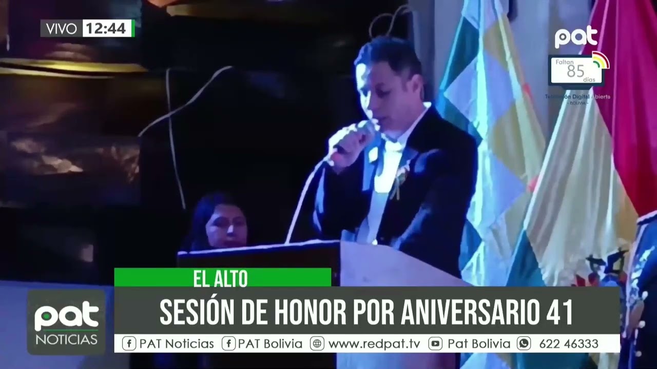 Vicepresidente Edmand Lara destaca la lucha y dignidad de El Alto