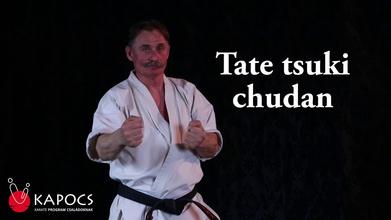 Karate Kyokushin - Tate tsuki chudan - Kapocs Sportprogram