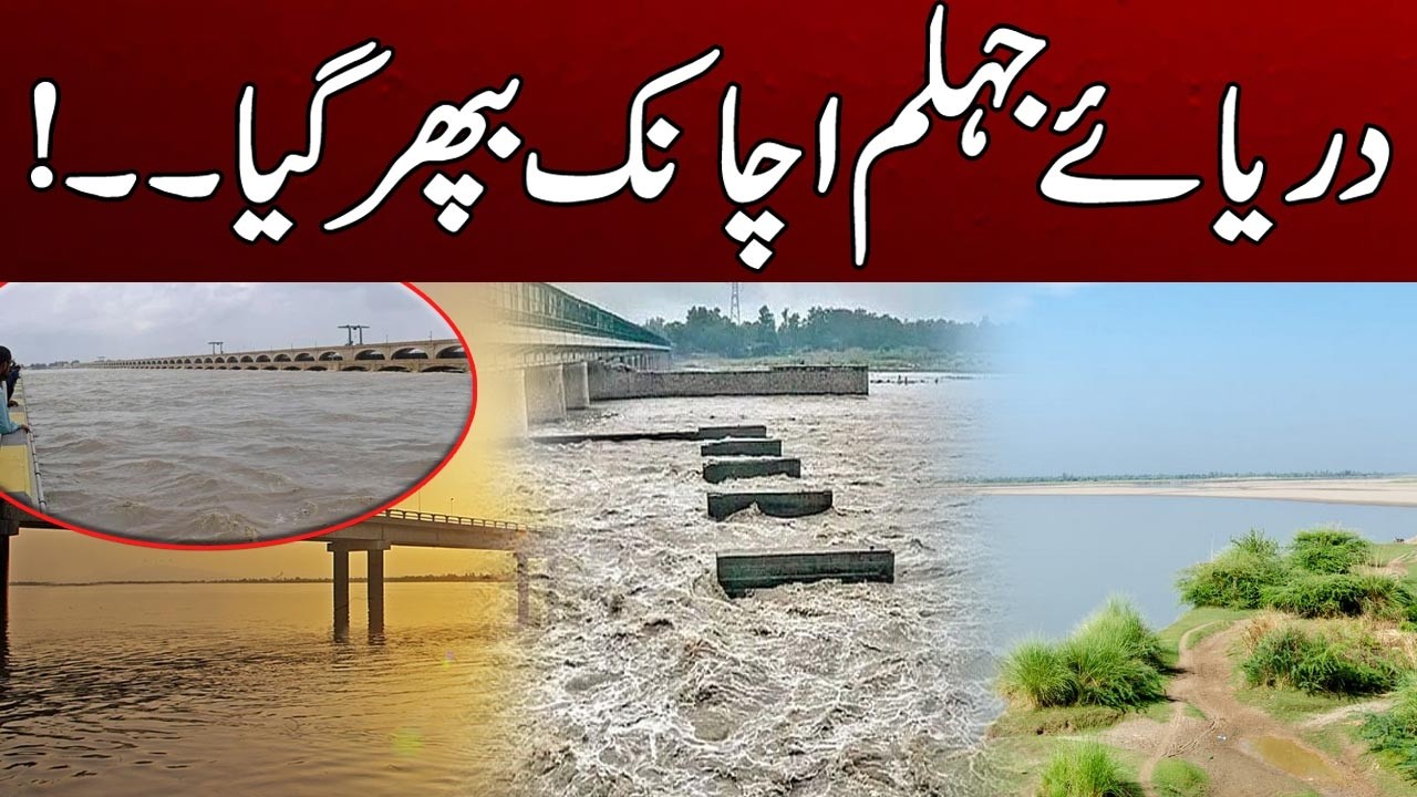 Sudden Surge in River Jhelum Submerges Wheat and Sugarcane Fields | City 41