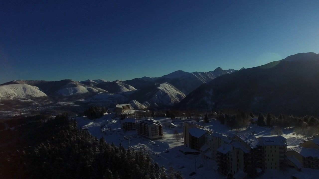 ax les thermes / drône 4K