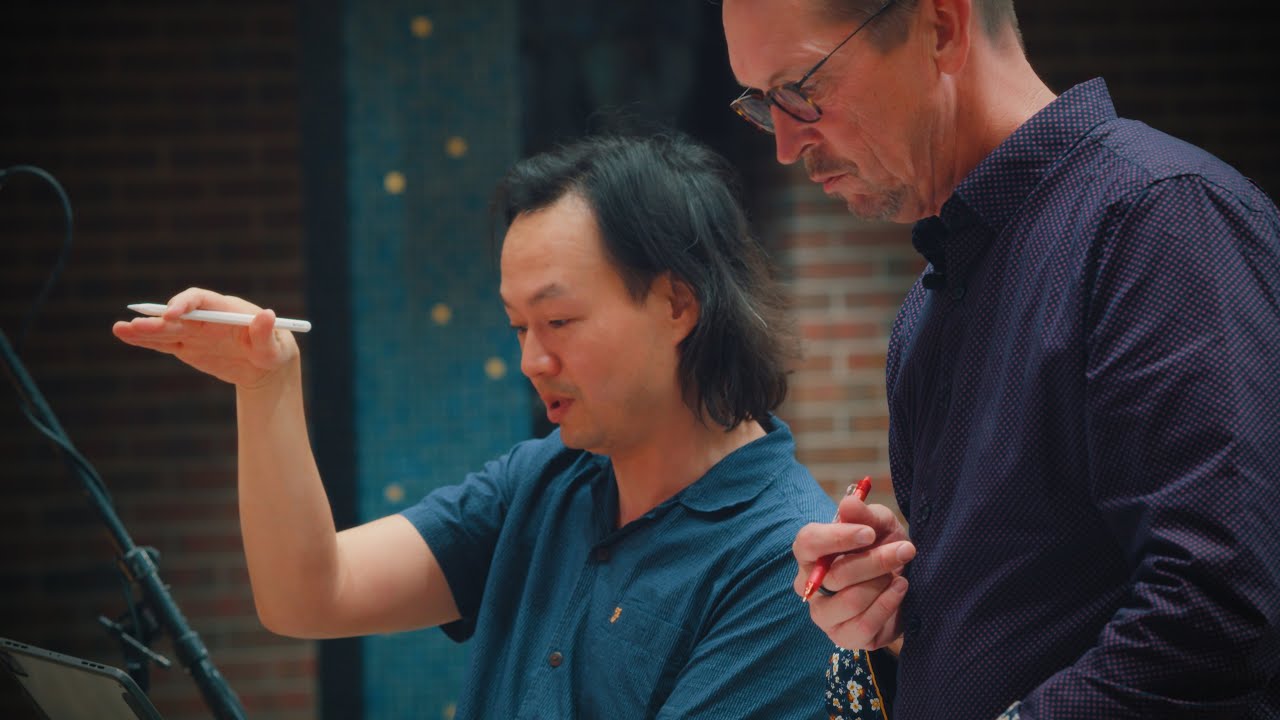 Behind-The-Scenes: Rehearsing 'Song Offerings' with Kantorei