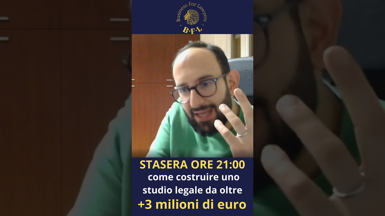 Avvocato: come ho fatto crescere il mio studio legale #avvocato #studiolegale #avvocati