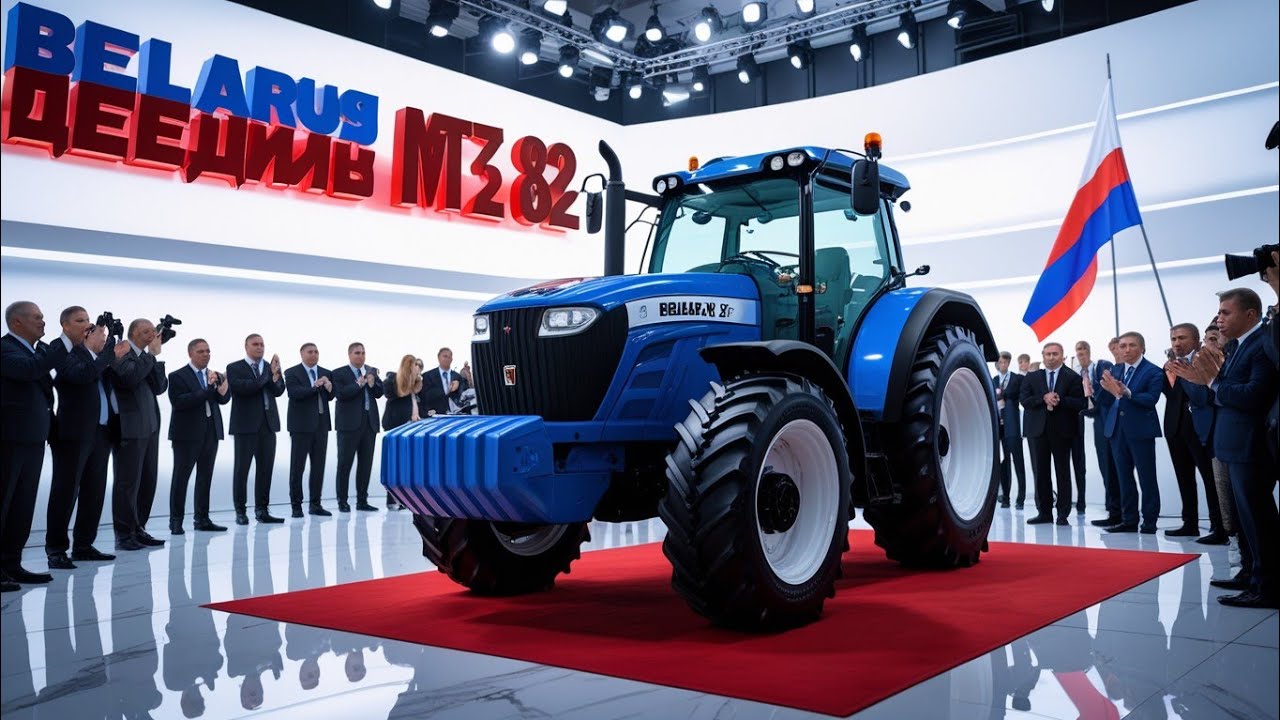 🚜 Belarus MTZ 82 (2026) Полный Обзор | Новый Легендарный Трактор из Беларуси | Характеристики, Двига
