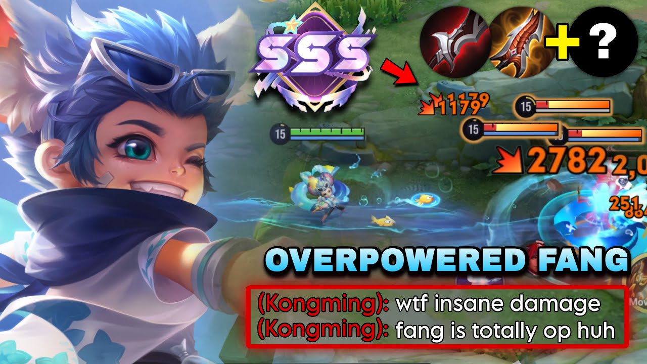 SSS! UNDERRATED MARKSMAN FANG IS SECRETLY OVERPOWERED IN FARM! | TOP 1 FANG BUILD & ARCANA