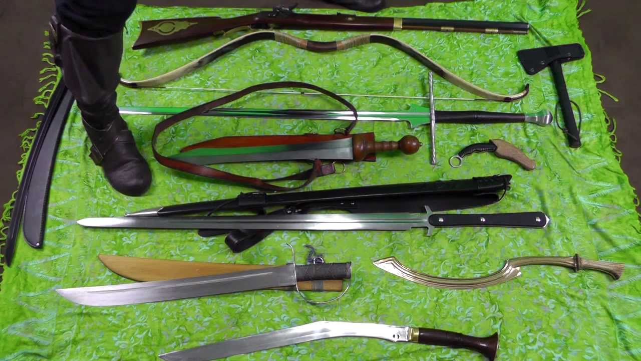Our *outdated* weapon collection (Feb 11, 2014)