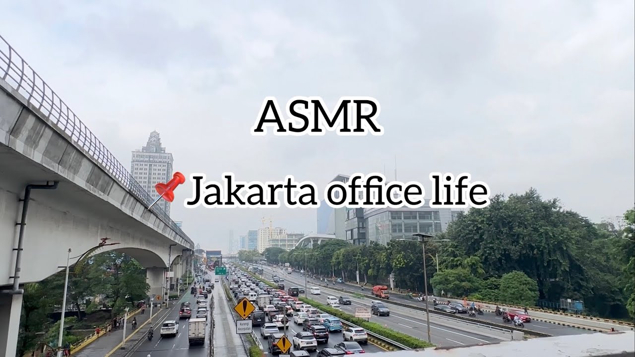 A DAY IN MY LIFE | Kehidupan kantor Jakarta (transpotasi, kerja, pulang repeat) 💨