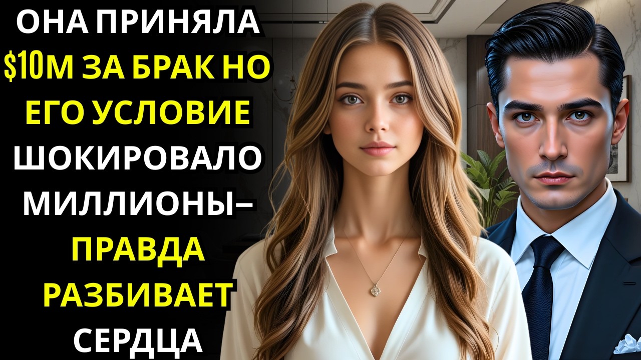 Выходи за меня замуж сегодня же Но его 10 миллионов долларов от миллионера шли с одним условием