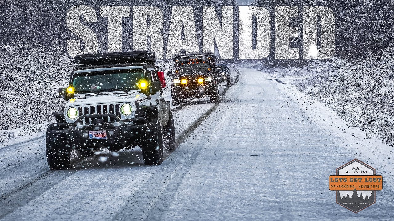 Exploring Secret Coastal Camp Spots In a Freak Snowstorm