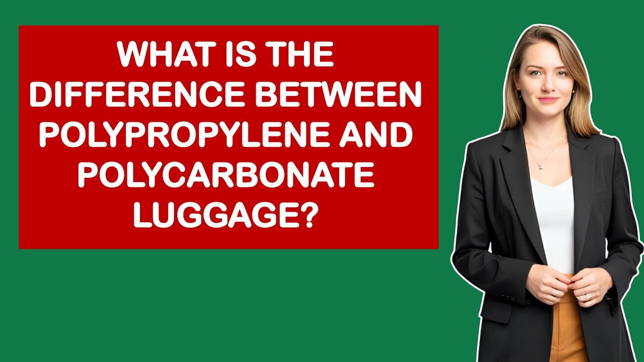 What Is The Difference Between Polypropylene And Polycarbonate Luggage?