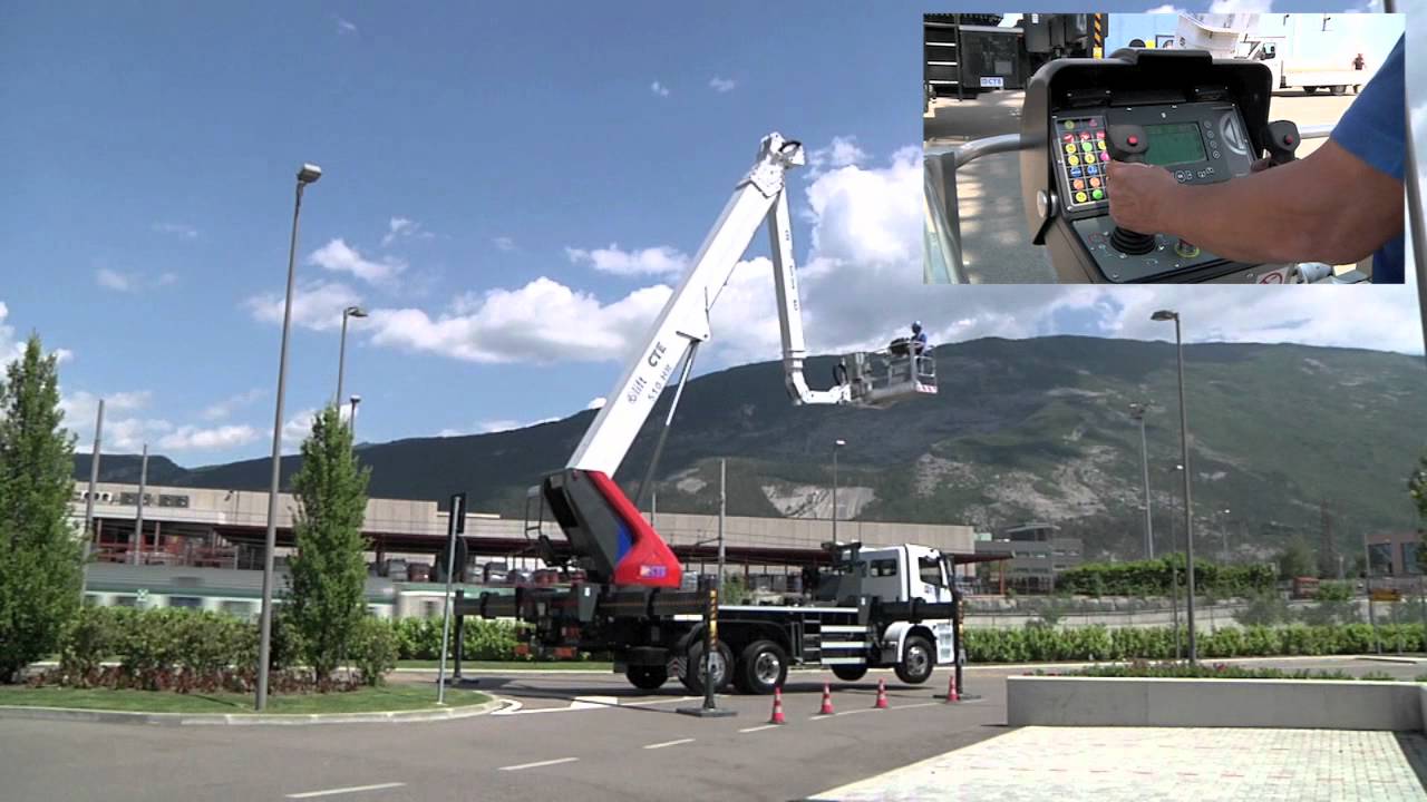 Piattaforma aerea telescopica B-Lift 510 High Range - CTE