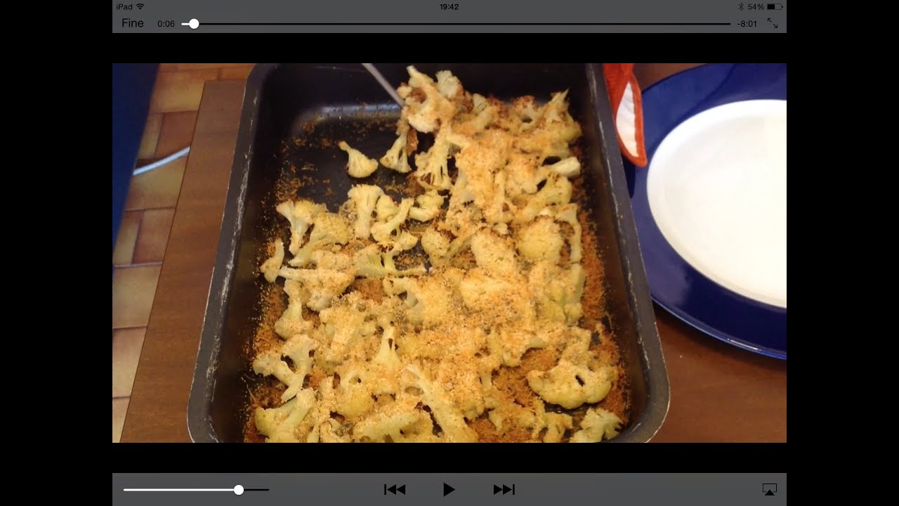 Cavolfiori Gratinati al forno Chef Stefano Barbato