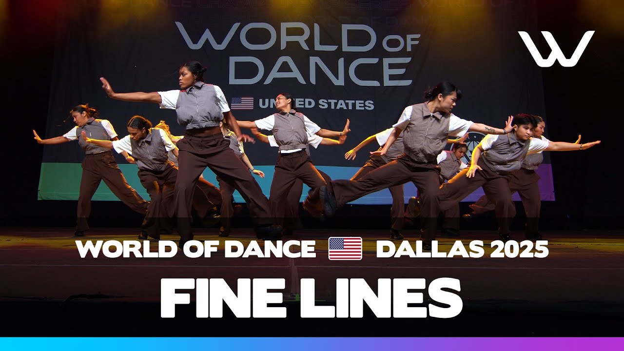 Fine Lines | Team Division | World of Dance Dallas 2025 | #WODDALLAS2025