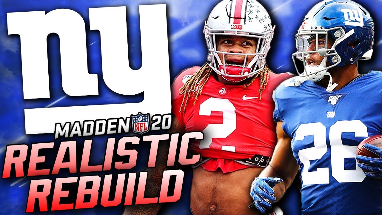 Rebuilding the New York Giants | Giants Draft Chase Young! Madden 20 Franchise