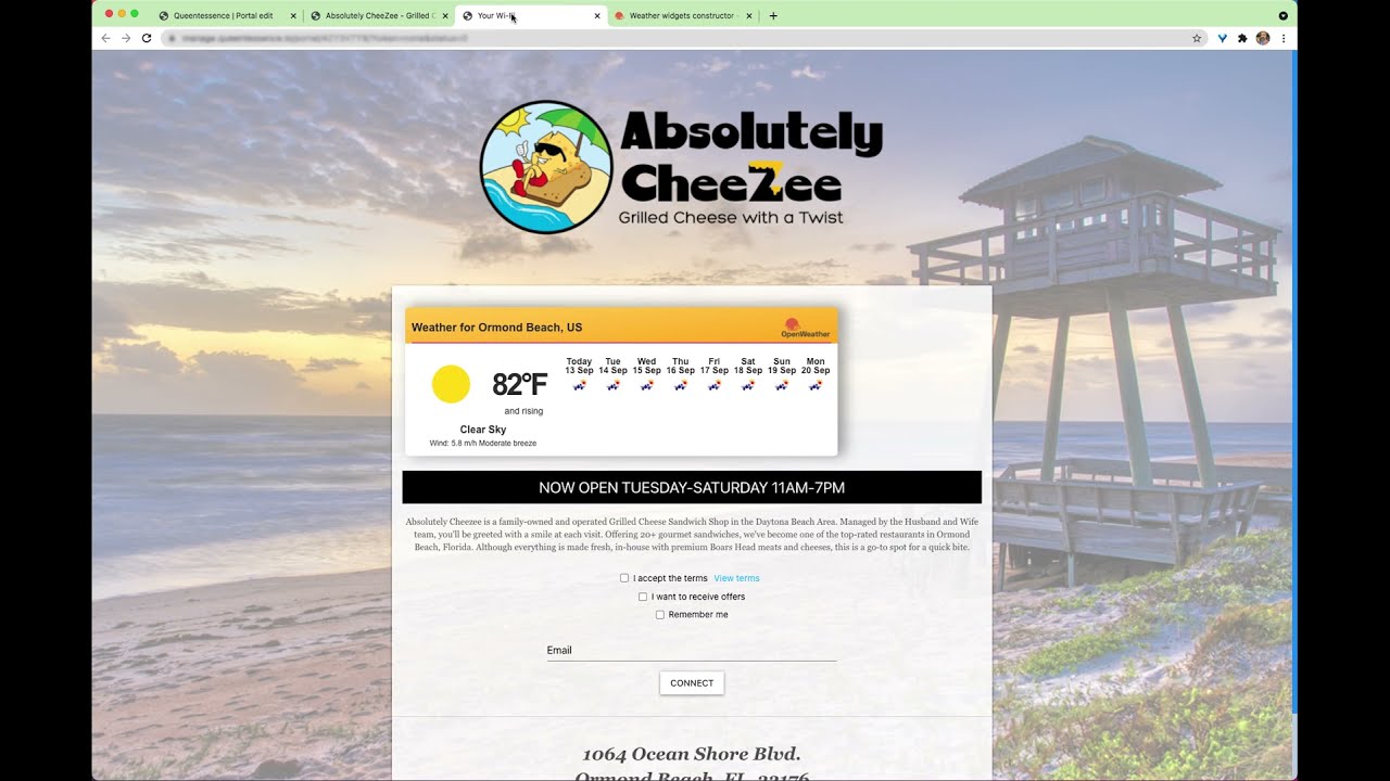 Create Beautiful WiFi Splash Pages in Minutes