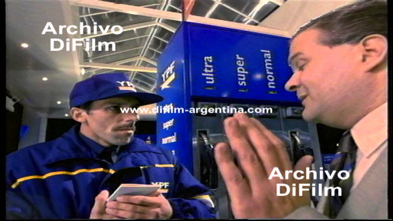 DiFilm - Publicidad Nafta YPF con Marcelo Mazzarello (1996)
