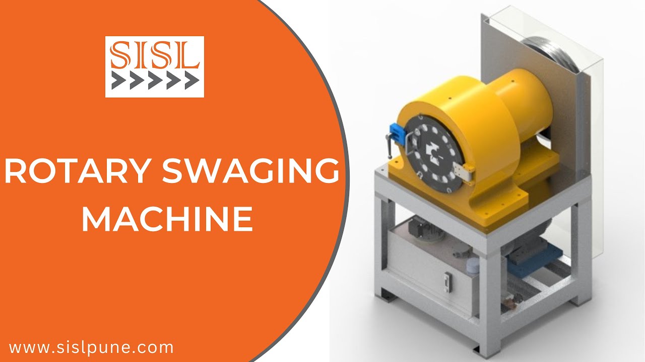 Revolutionary Rotary Hammer Swaging Machine - Precision Forming at Its Best! #sisl