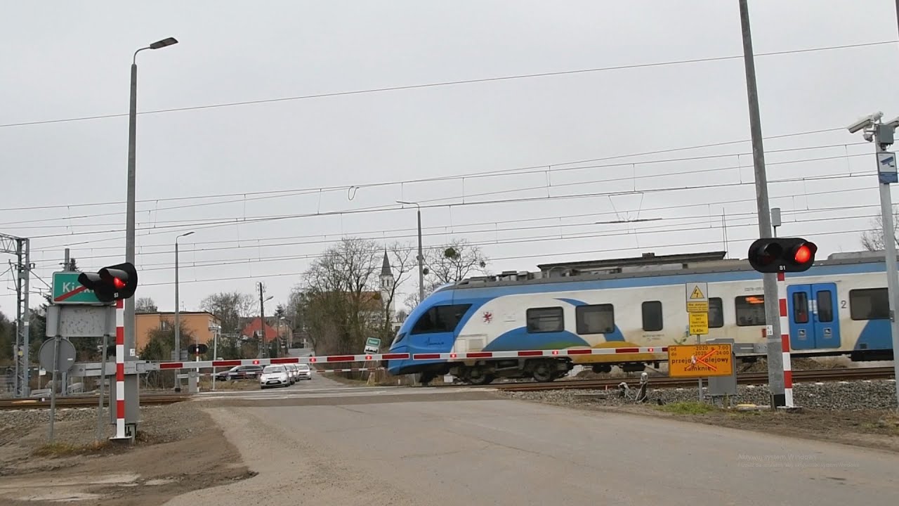Przejazd kolejowy Poznań Kiekrz, ul. Pawłowicka - po modernizacji