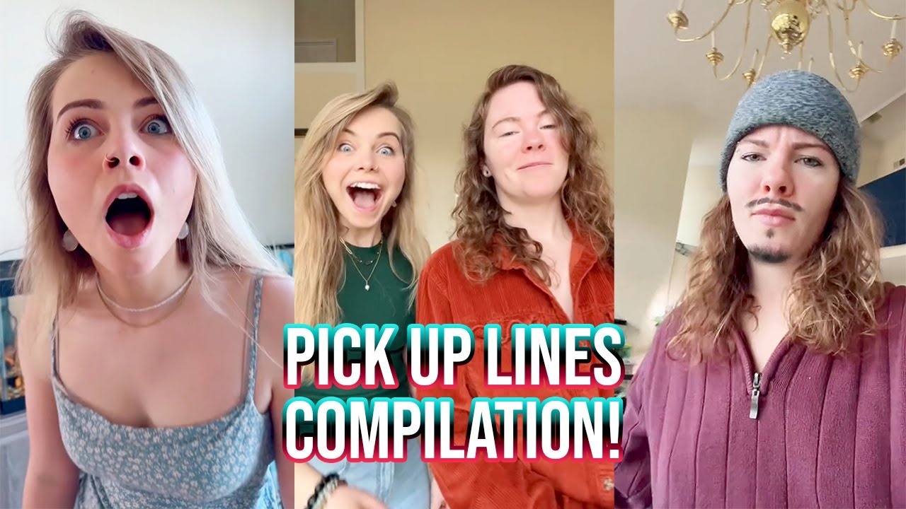 All Our TikTok Pick Up Lines! Pt. 12 - Hailee And Kendra