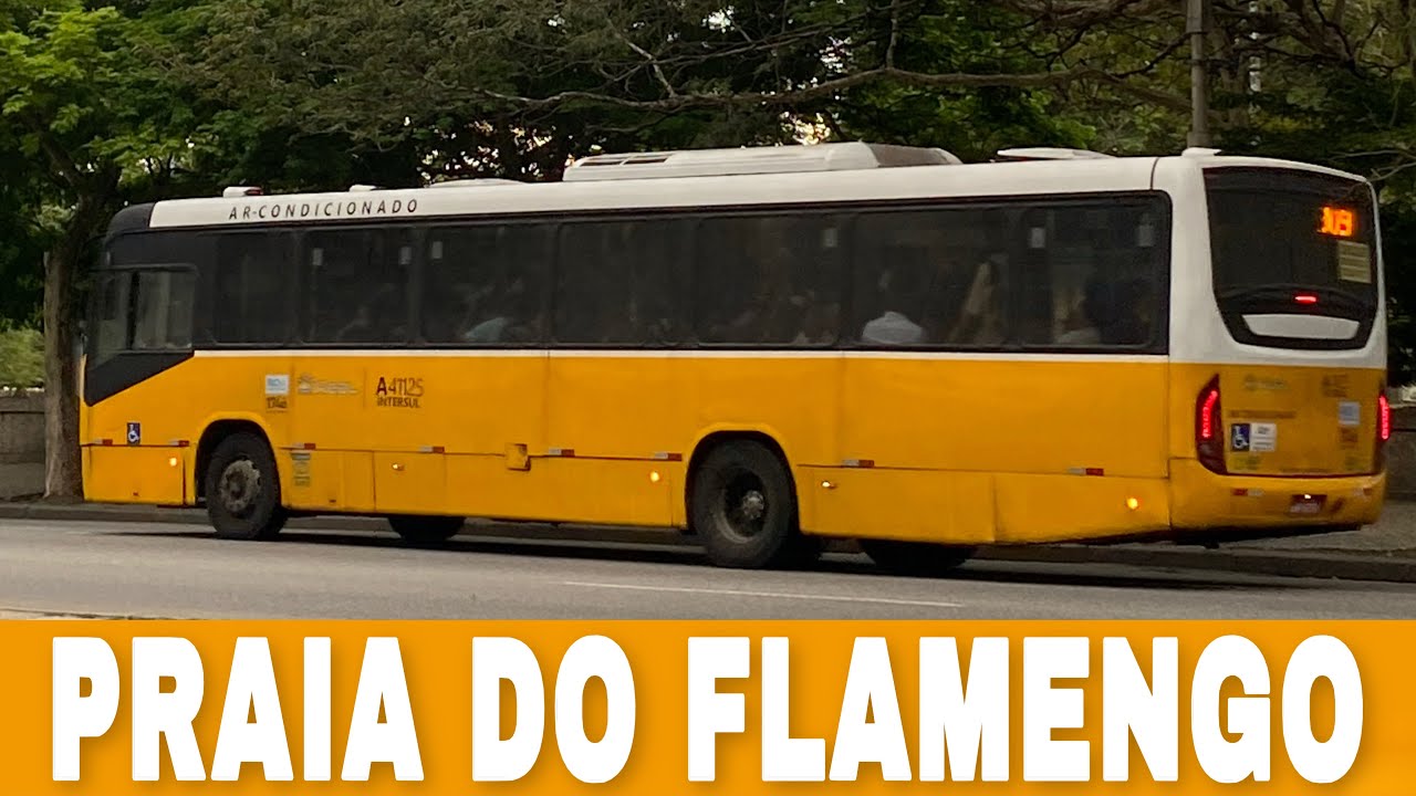 Praia do Flamengo (RJ) - Movimentação de Ônibus #175 