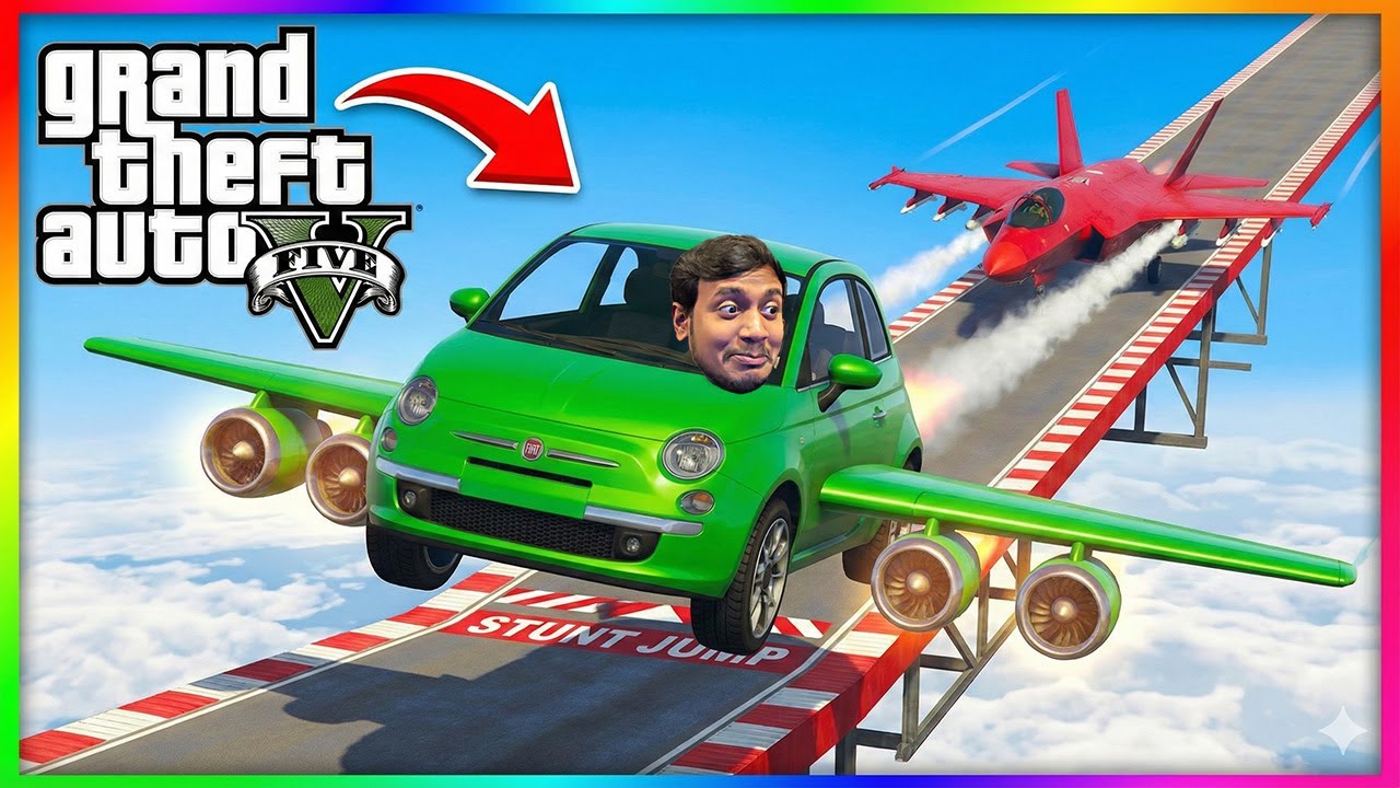 GTA 5 MEGA RAMP CHALLENGE