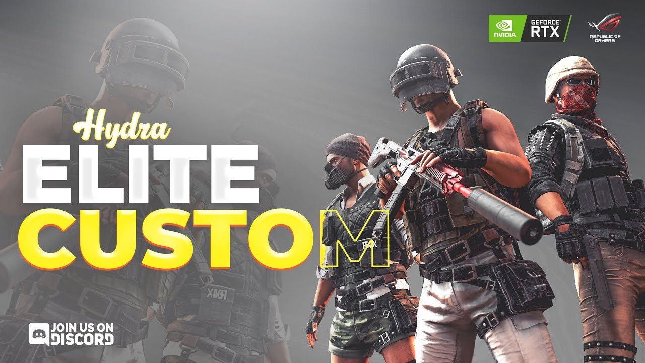 🔴 PUBG MOBILE LIVE l H¥DRA Elite Customs [ S2 WEEK 2 ] 🙌 l !s TO SPONSOR! 🎉