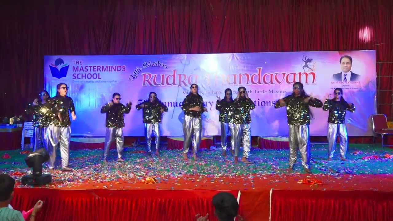 5TH ANNUAL DAY CELEBRATIONS (RUDRA THANDAVAM) @ IX girls performance 2
