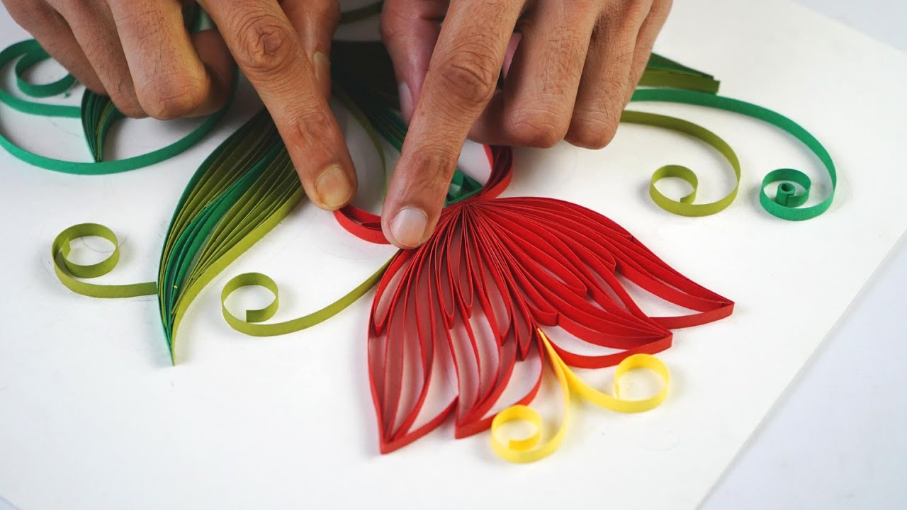Wow ! making a beautiful flower using some paper strips/ home decor