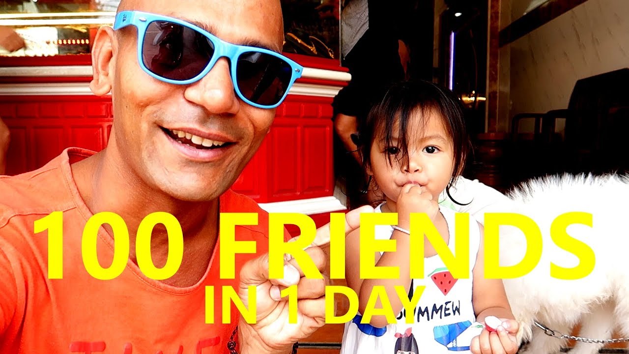 Can You Make 100 Friends in 1 Day?