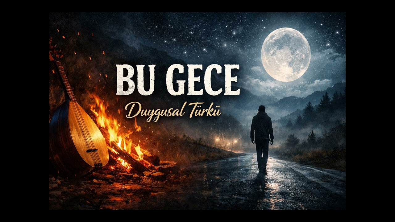 BU GECE | Duygusal Türkü | Hüzünlü Türk Halk Müziği 
