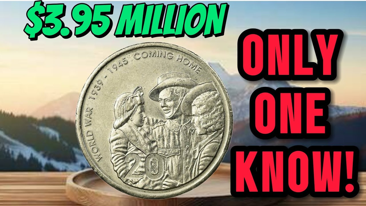 2005 Australia Coming Home 20 Cent Coin Worth BIG MONEY WWII Commemorative Coin Value