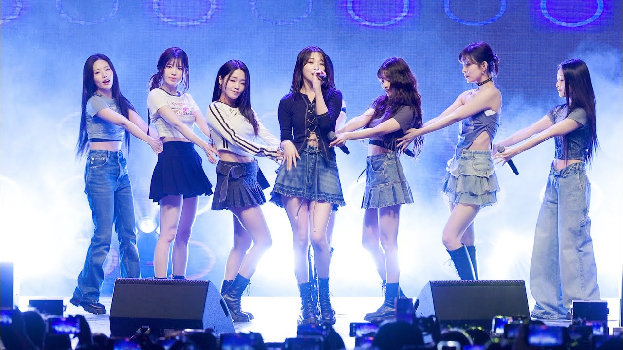 240430 프로미스나인 fromis9 Full ver 'DM + Stay This Way + #menow + CHEESE + WE GO' 4K 60P 직캠 @건양대 축제
