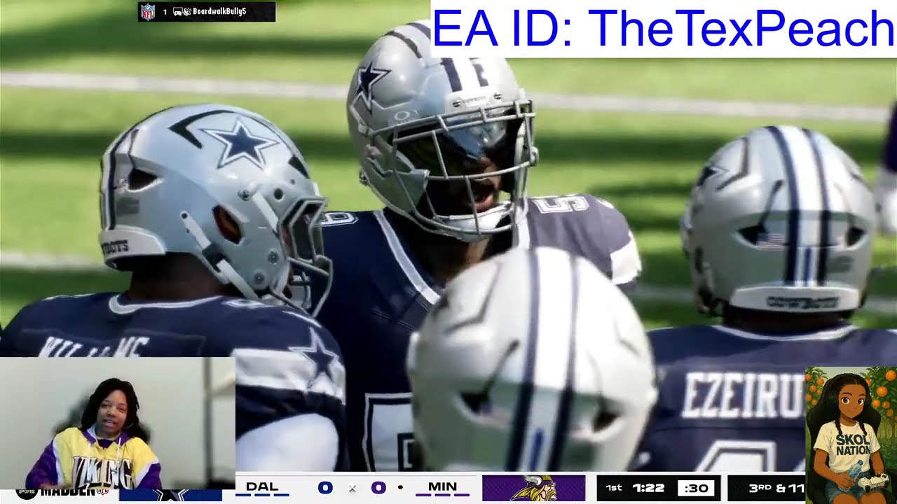 Your Favorite Female Madden 26 Vikings User! #Madden26