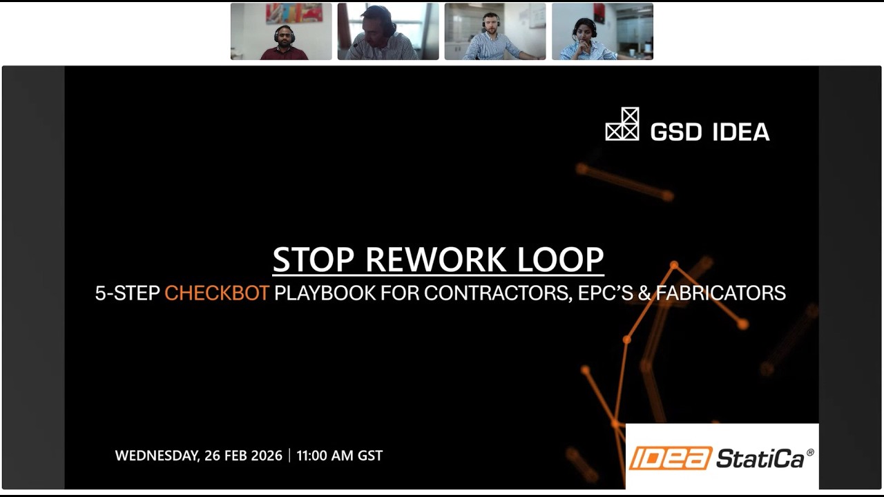 Webinar: 'Stop Rework Loop: 5-Step Playbook for Contractors, Fabricators & EPC Teams' - 26/02/2026