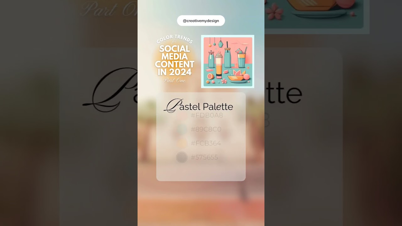 2024&rsquo;s Top Social Media Color Trends: Part One | CreativeMyDesign #colortrend #colortrends