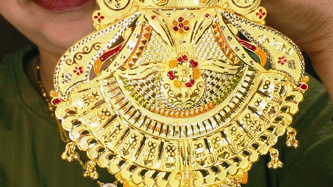 5 mili gm gold polish jewellery, new collection latest design, original 24k Gold polish jewellery 