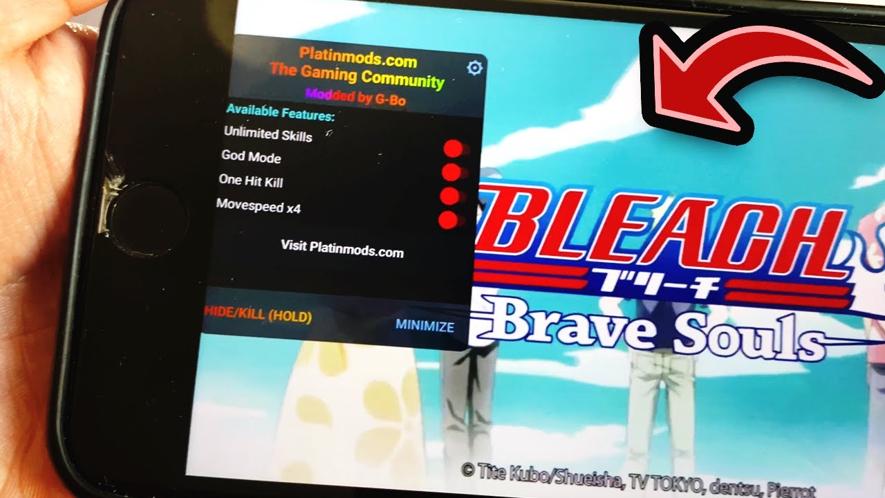 BLEACH Brave Souls MOD iOS iPhone (2023)